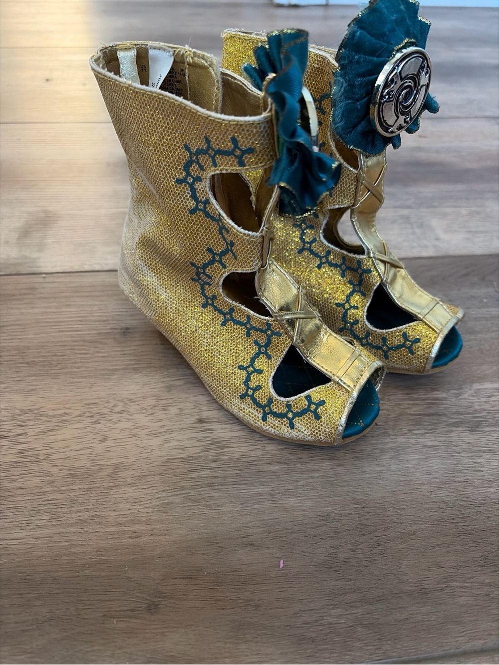 Disney Gold Toddler Shoes - Metallic Gold